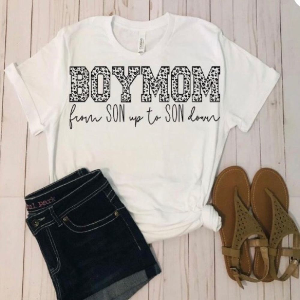 Boy Mom tee